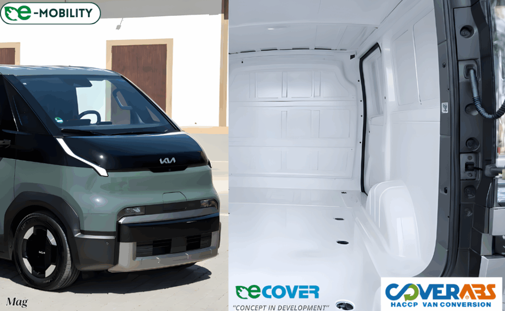 Kia PV5 Cargo elettrico – rivestimento interno ABS CoverABS per e-mobility van
